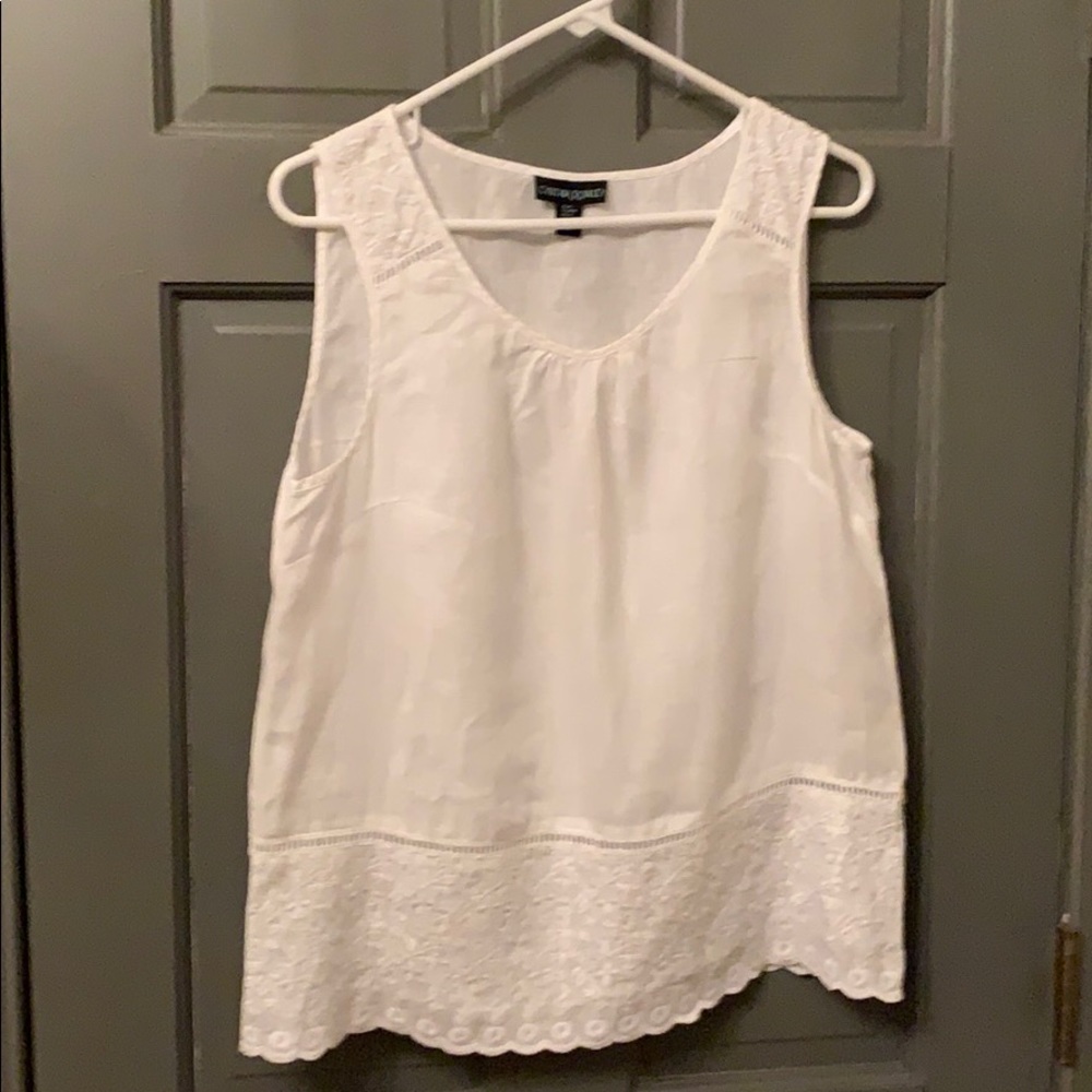 Cynthia Rowley sleeveless blouse